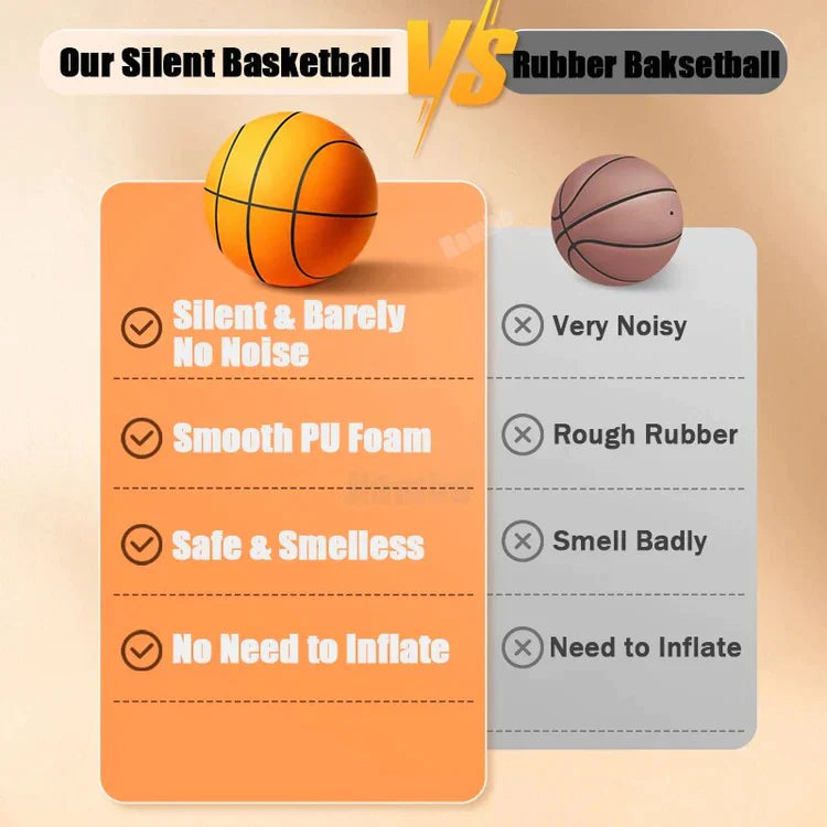 SilentSwish™ - Silent Foam Basketball